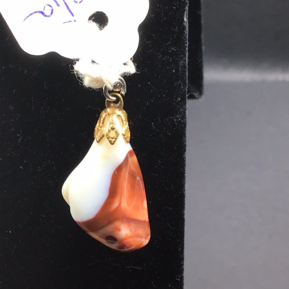 Mookaite Jasper! Rare find! Pendant or charm could be used as an earring.